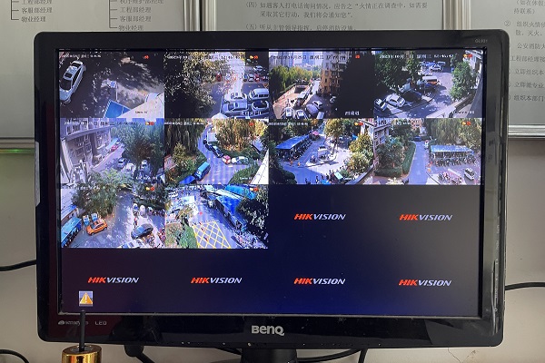 北京丰台区宣祥家园路边停车场安防监控安装工